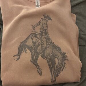 Graphic Cowboy Crewneck